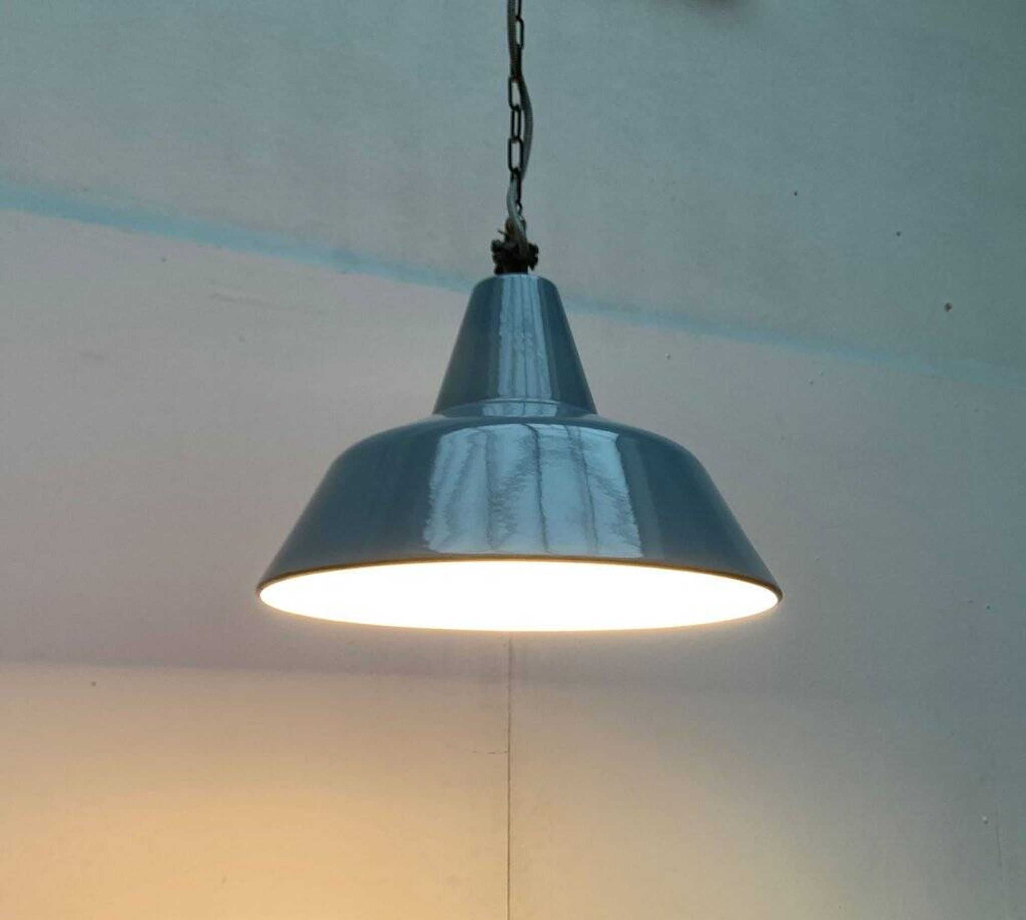 Suspension Atelier Enamel Mid-Century, 1960s