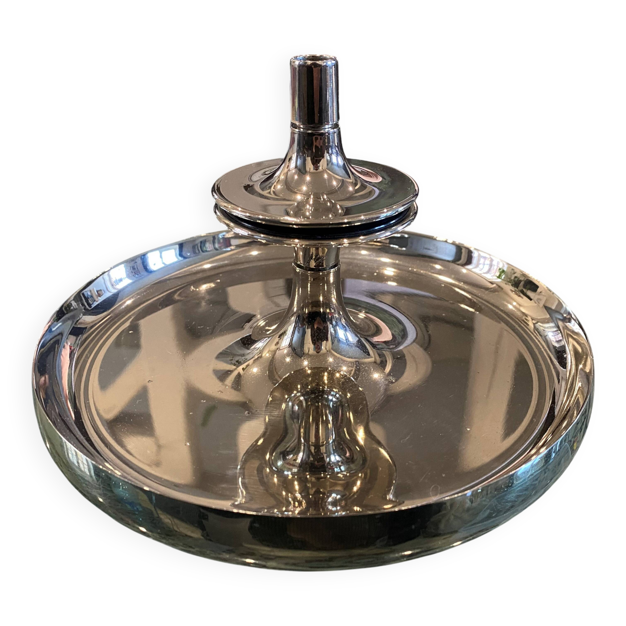 Vintage 1970s Nagel S22 modular candlestick base