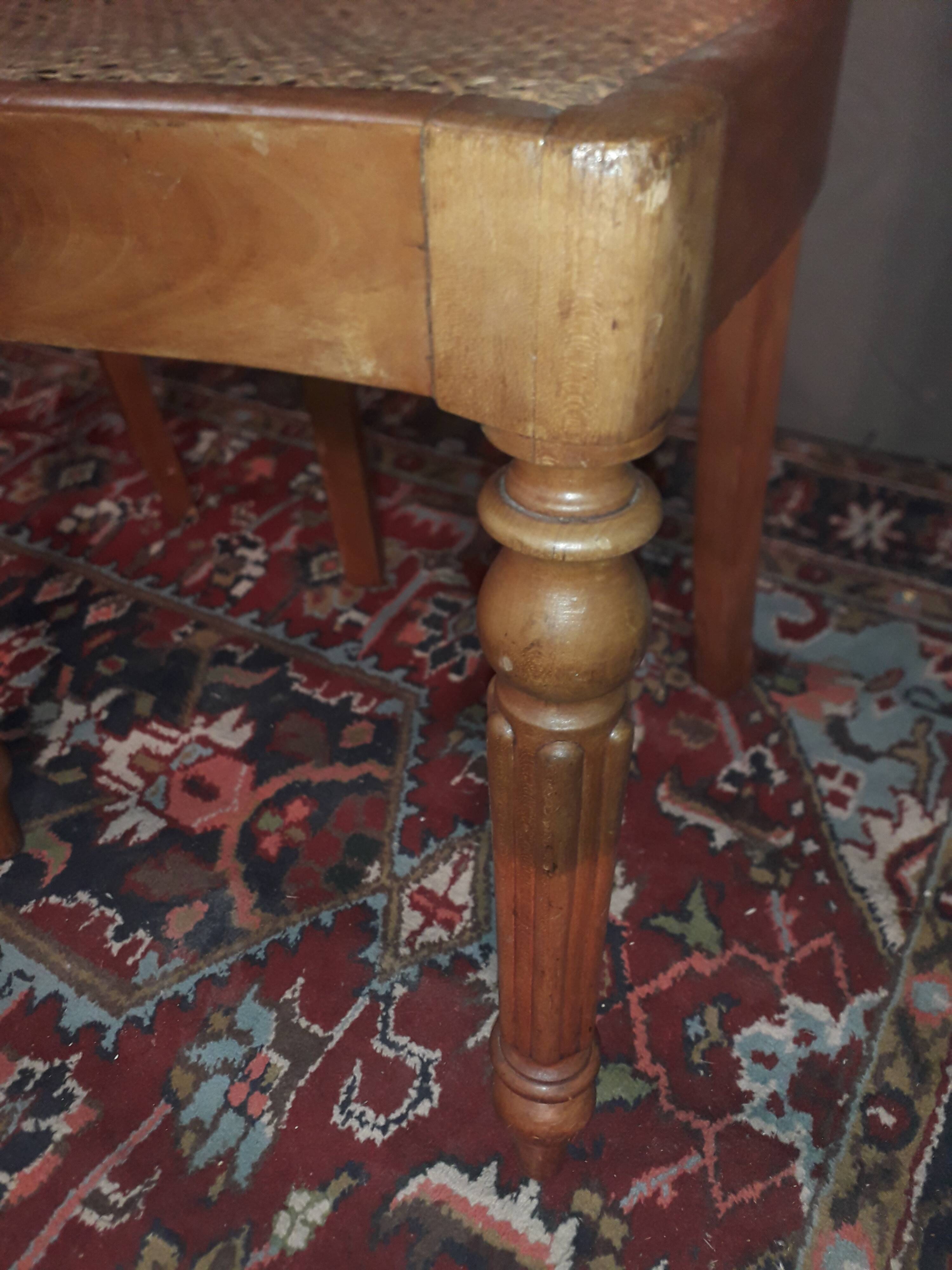 Paire de chaises Louis Philippe