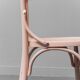 Set of 3 chairs multicolor wood 50s vintage modern