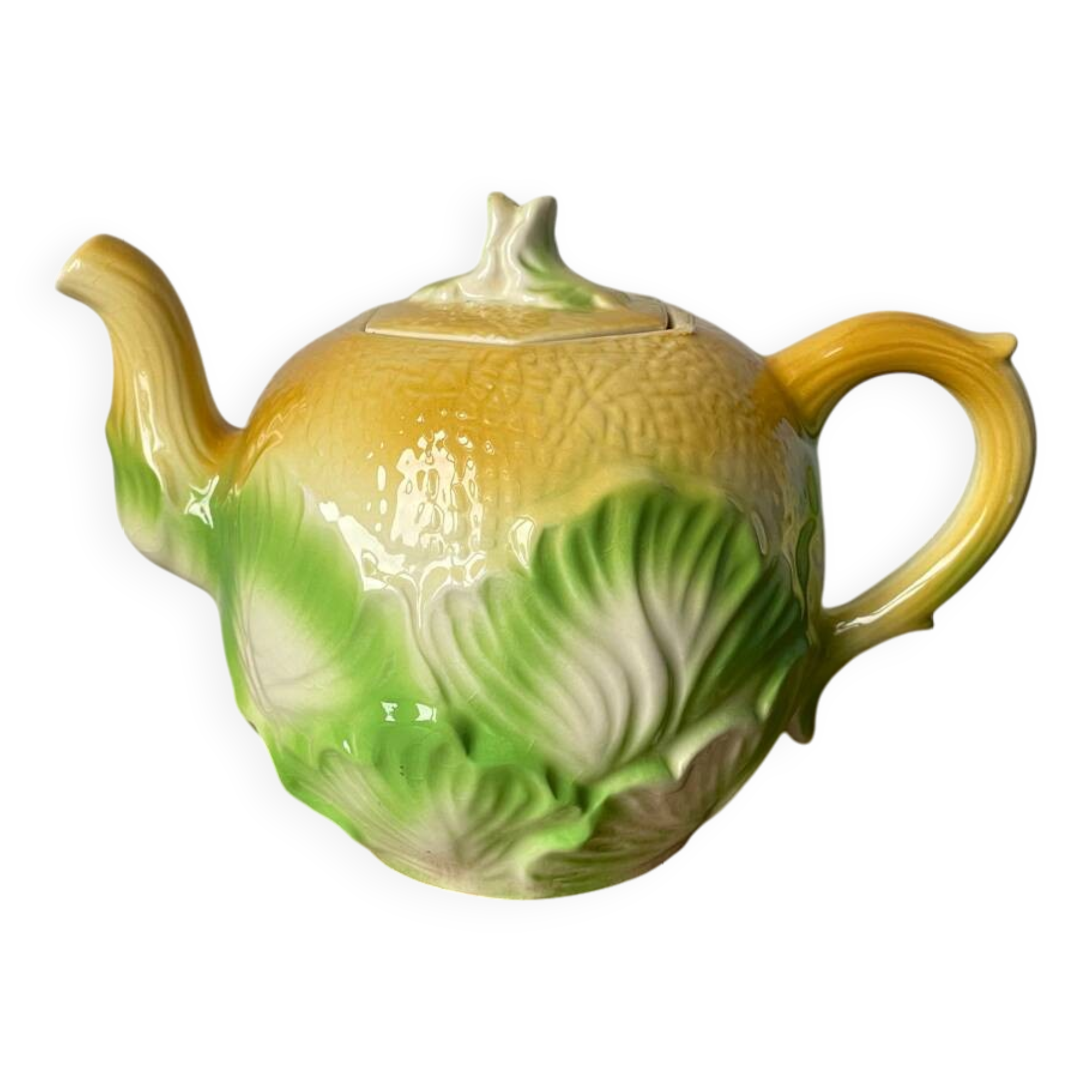 Vintage slip teapot