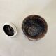Ceramic sugar bowl signed MORVAN - vintage 70s