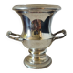 Jardinière centre de table vase Médicis argenté