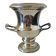 Jardinière centre de table vase Médicis argenté