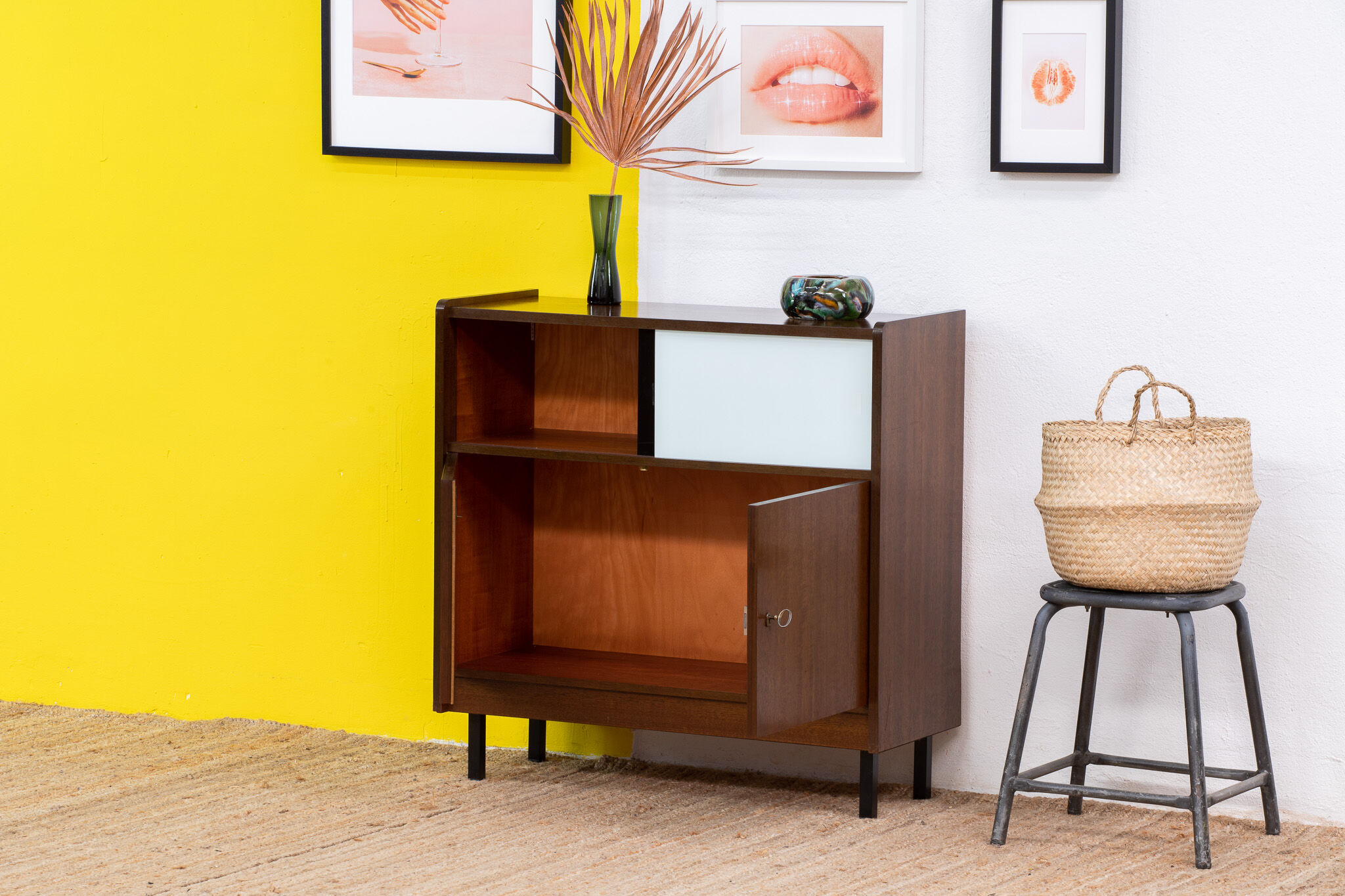 Vintage Scandinavian Buffet – 90 cm