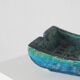 Mid-Century Modern Rimini Blue Ceramic Ashtray by Aldo Londi for Bittosi