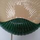 Art Deco ceramic wall sconce