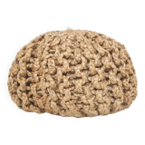 Pouf vintage en corde