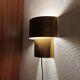 80s metal wall lamp