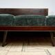 Art Déco corner sofabed by Jindřich Halabala for UP Závody in 1950s