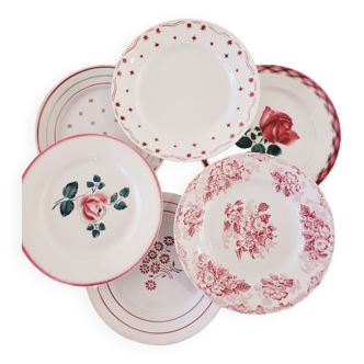 mix and match assiettes plates