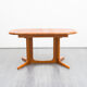 Dining table, Danish design, solid teak