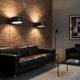 Set of 4 "Tamburo" wall lamps Afra & Tobia Scarpa, FLOS 1960s