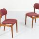 Lot de 4 chaises modèle 49 de Erik Buch pour O.D. Møbler