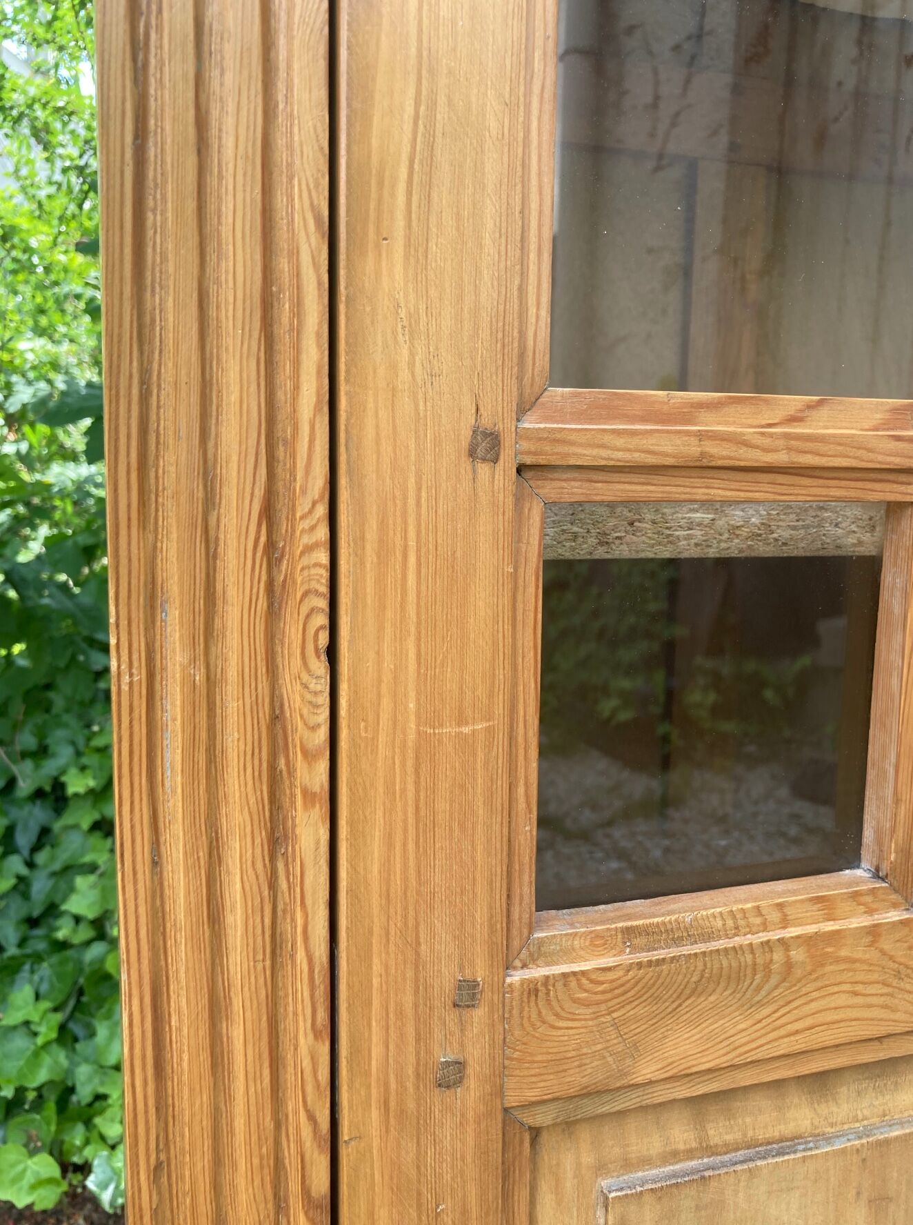 Vintage glazed Parisian wardrobe