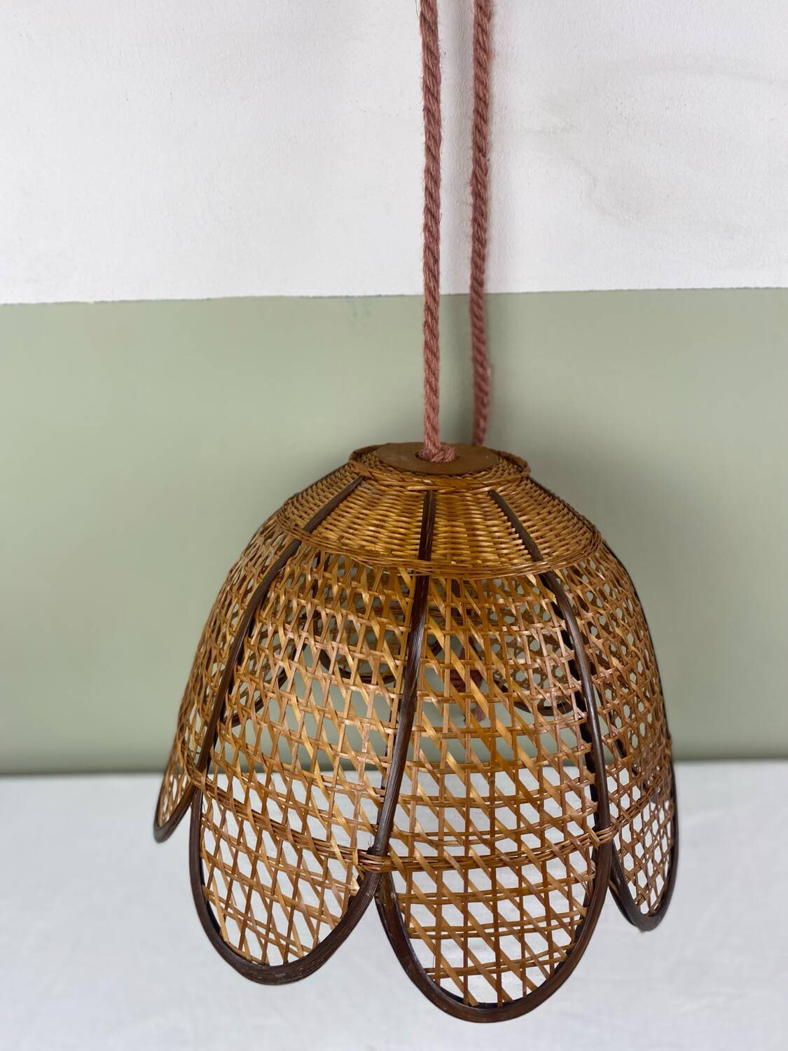 Vintage tulip hanging