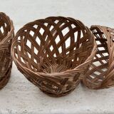 Vintage gigognes baskets