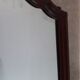 Louis Philippe mirror, mahogany, gendarme hat