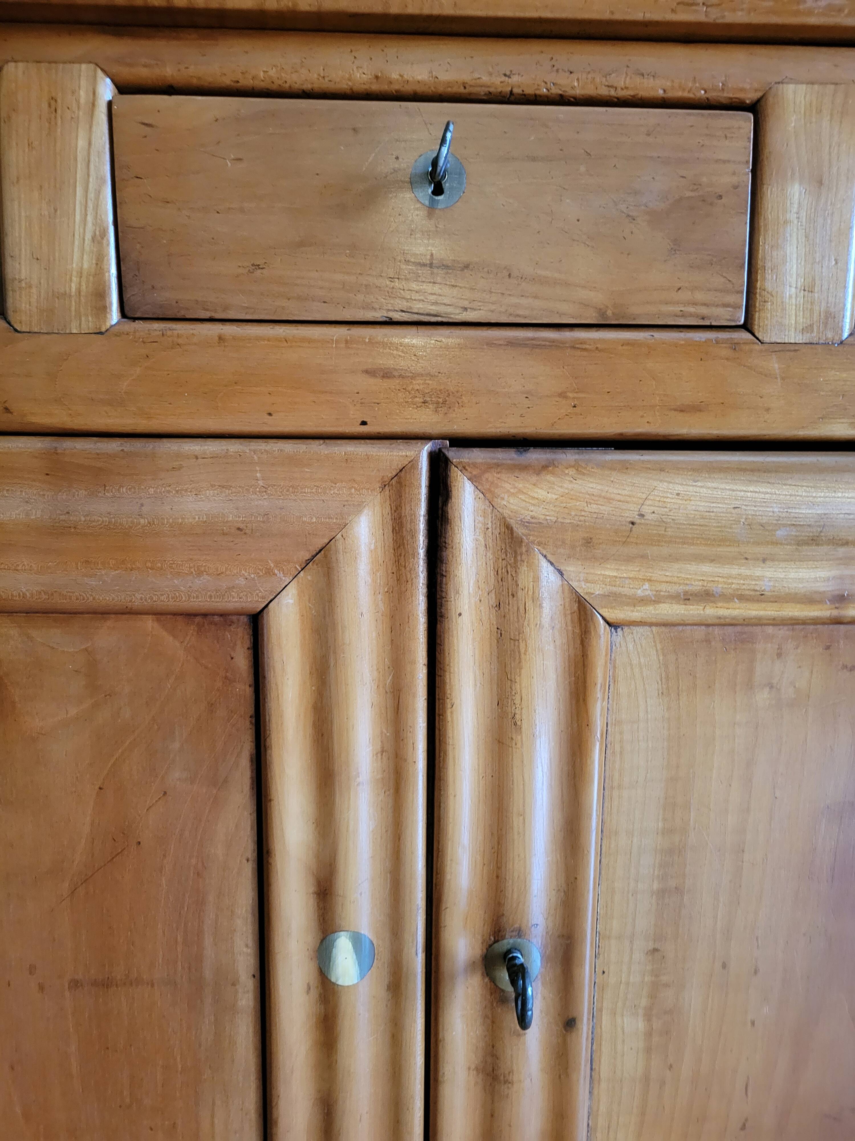 Antique solid oak sideboard