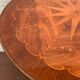 Louis XVI style pedestal table in rosewood veneer XX century