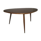 Table triangulaire en forme de rein de 1950/60