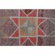 Rainbow Colorful Turkish Vintage Handmade Wool Runner Rug 86x358