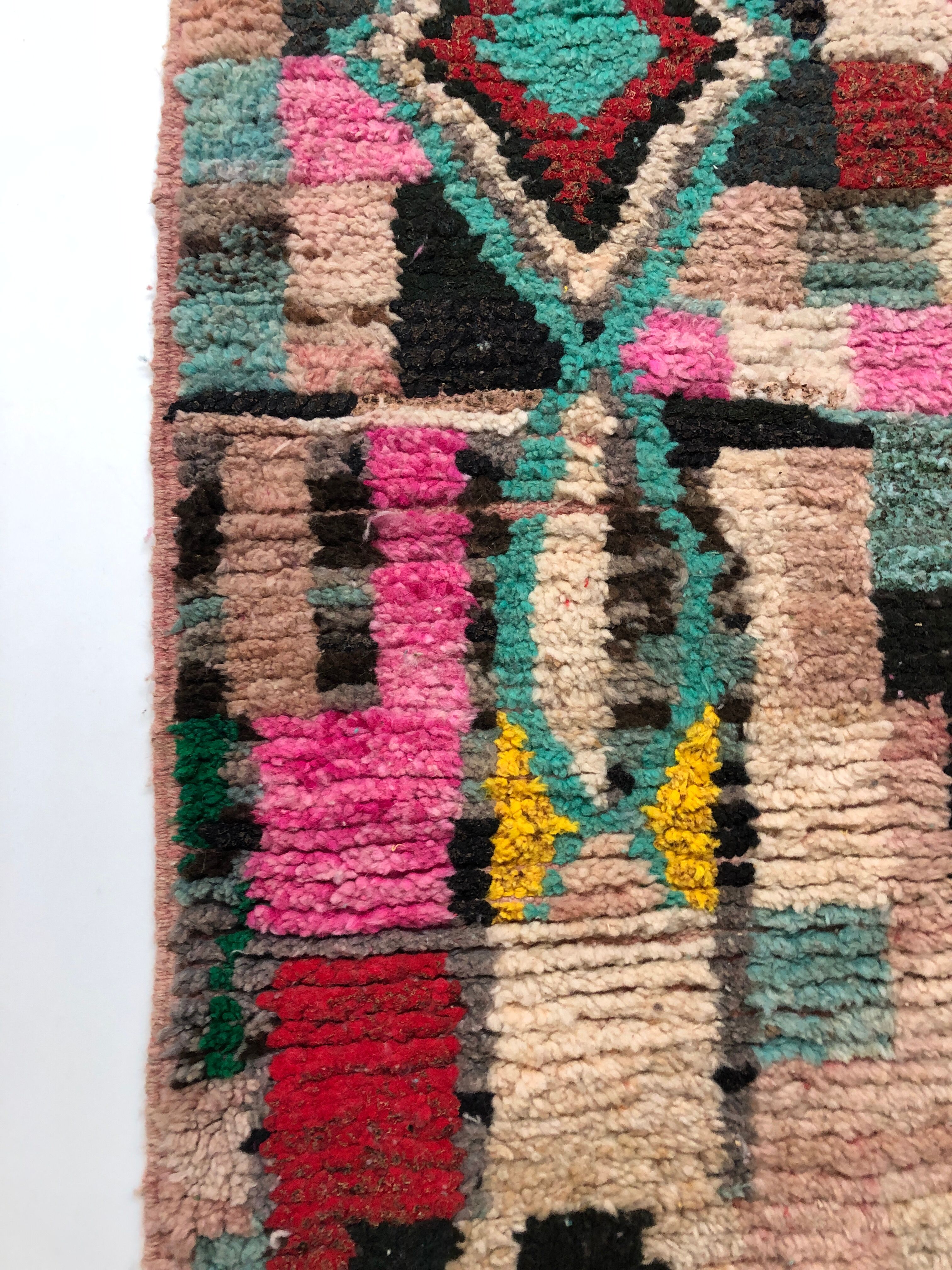 Moroccan Berber carpet Boujaad 1.59x1.3m