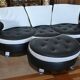 3-seater sofa by Mario Spinelli, signed Formenti, Italy – 1980