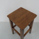 Tabouret en bois vintage