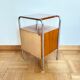 Functionalist bedside table, Kovona, Czechoslovakia