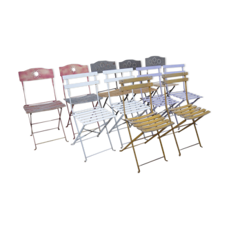 Lot de 11 chaise de jardin