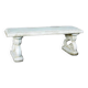 Vintage stone garden bench