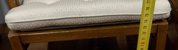 6x Drexel Heritage '70ties original chairs ontwerp naar S. Brackett