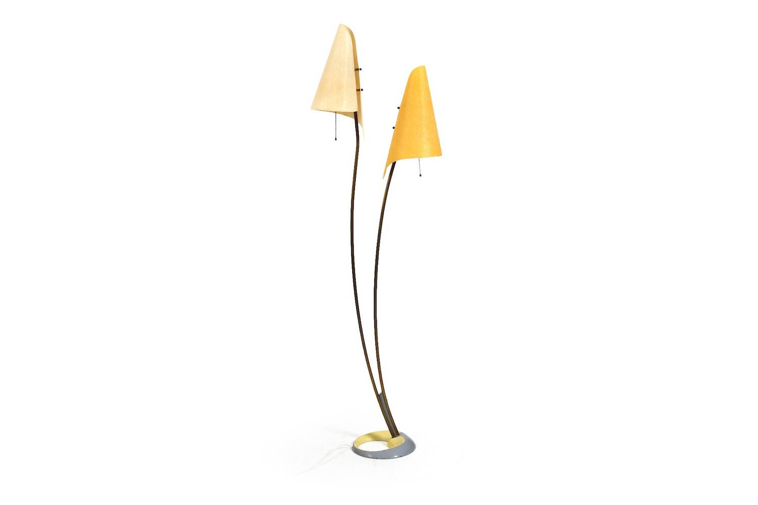 Floor Lamp by Carl Auböck for Dame & Co. Neheim 1950s