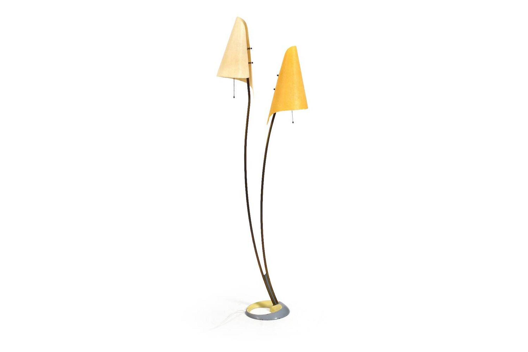 Floor Lamp by Carl Auböck for Dame & Co. Neheim 1950s