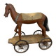 Very old pulling horse popular art