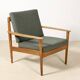 Grete Jalk Easy Chair Model PJ56 in Oak, 1950s Denmark