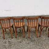 Table and bistro chairs