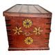 Afghan dowry chest in painted wood