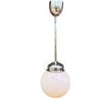 Art Deco Pendant Lamp, Napako, Czechoslovakia, 1940s.