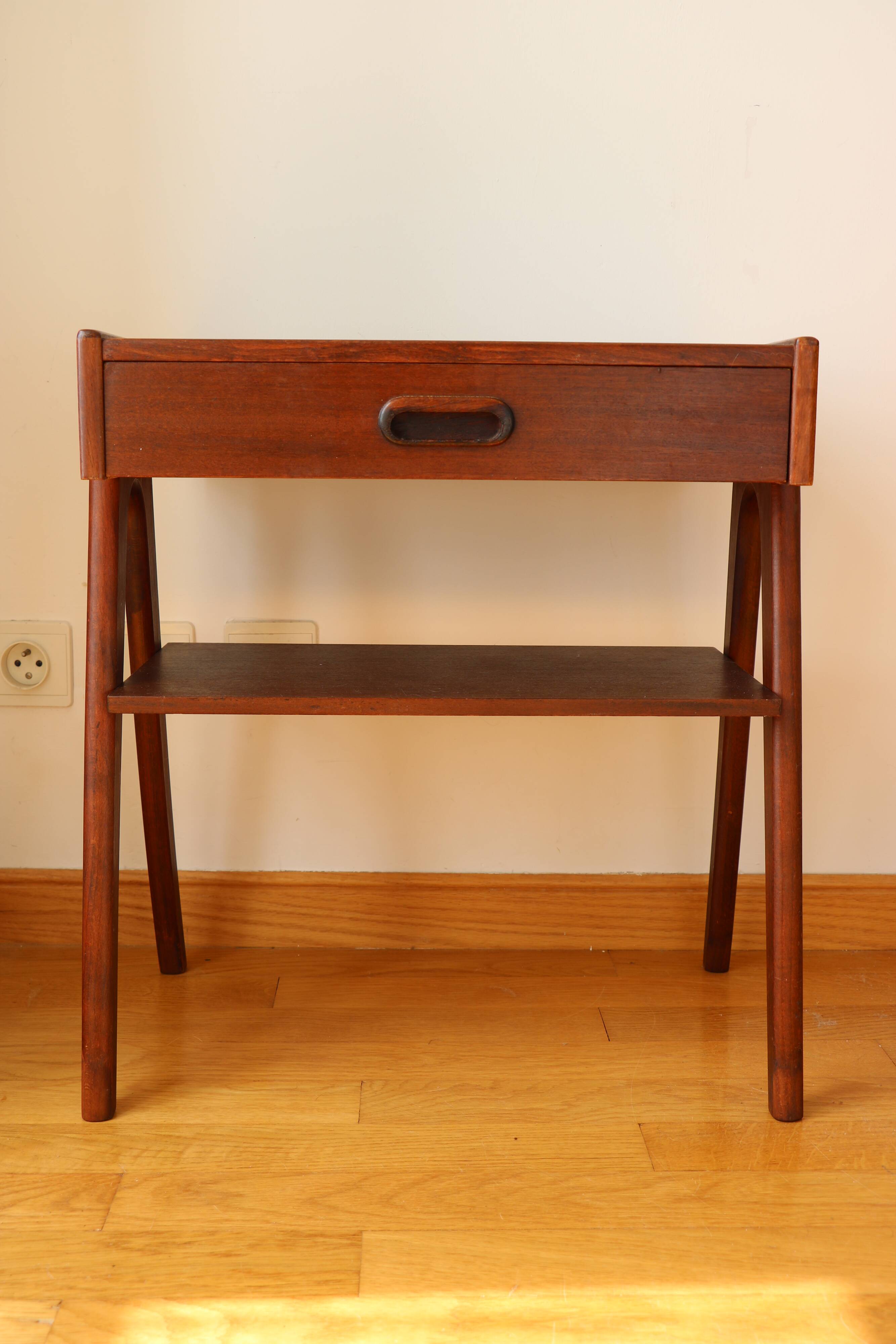 Scandinavian bedside table, Sweden, 1960