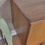 Scandinavian teak and metal sideboard
