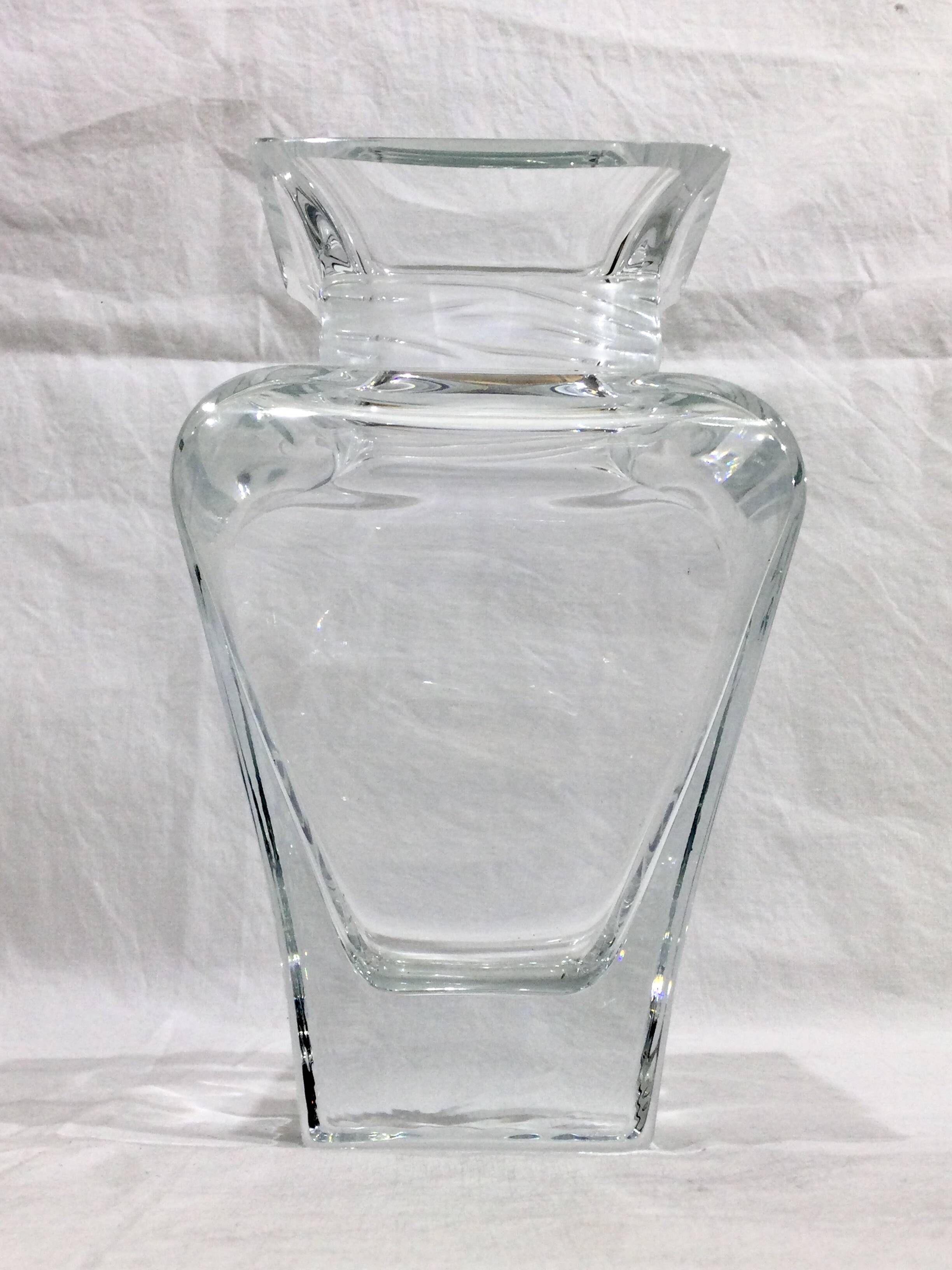Crystal vase