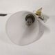 Pair of wall sconces plexiglass rockabilly gilded