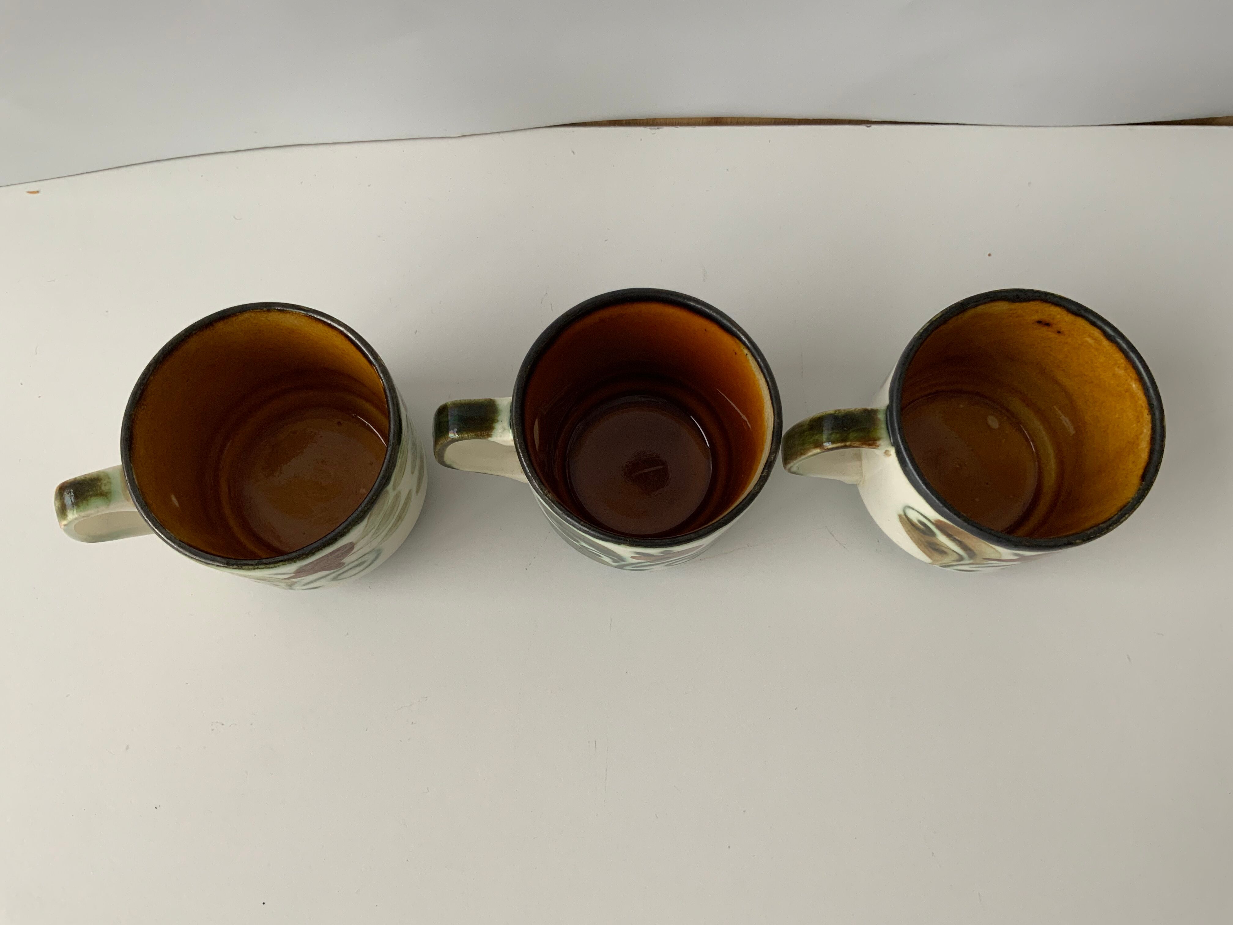 Trio de tasses vintage