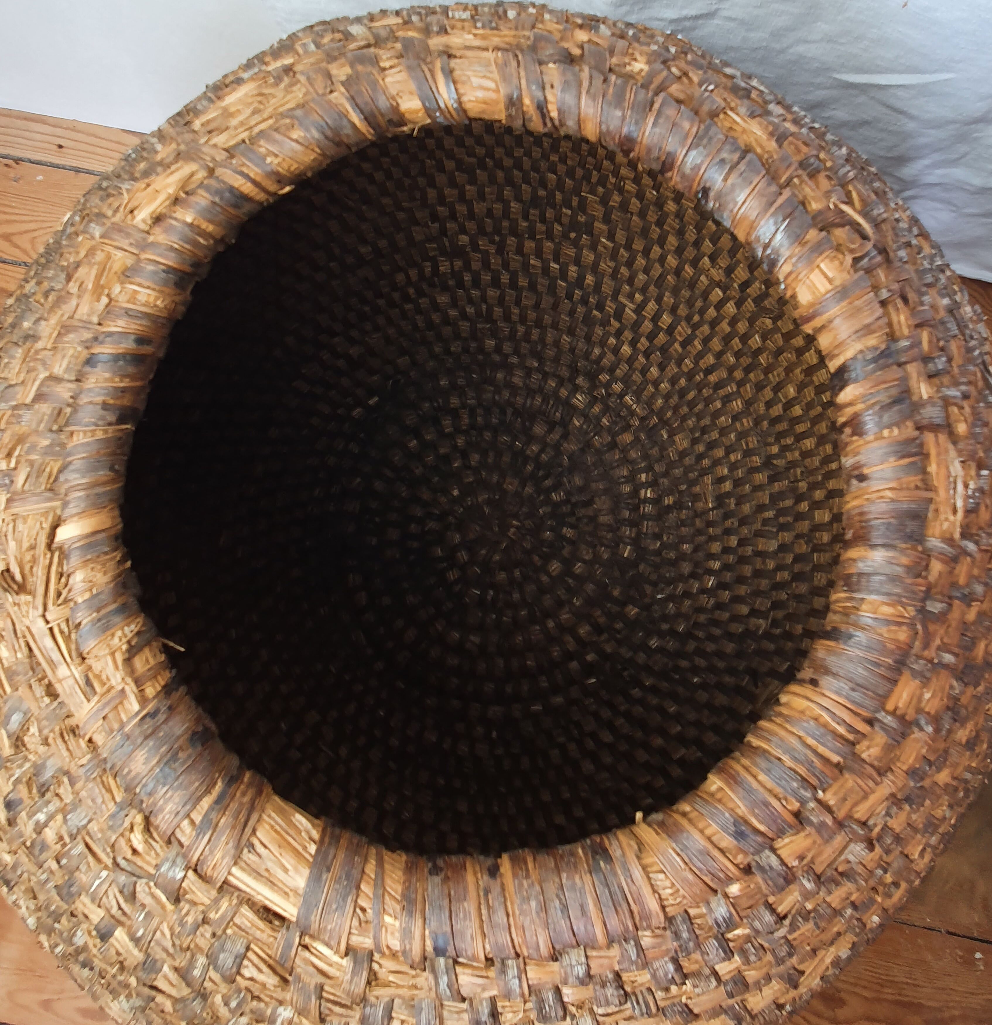 Panière "Bourgne" basketry of the Charentes