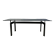 LC6 dining table by Le Corbusier for Cassina, 1990s