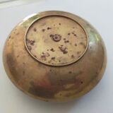 Cloisonné brass ashtray