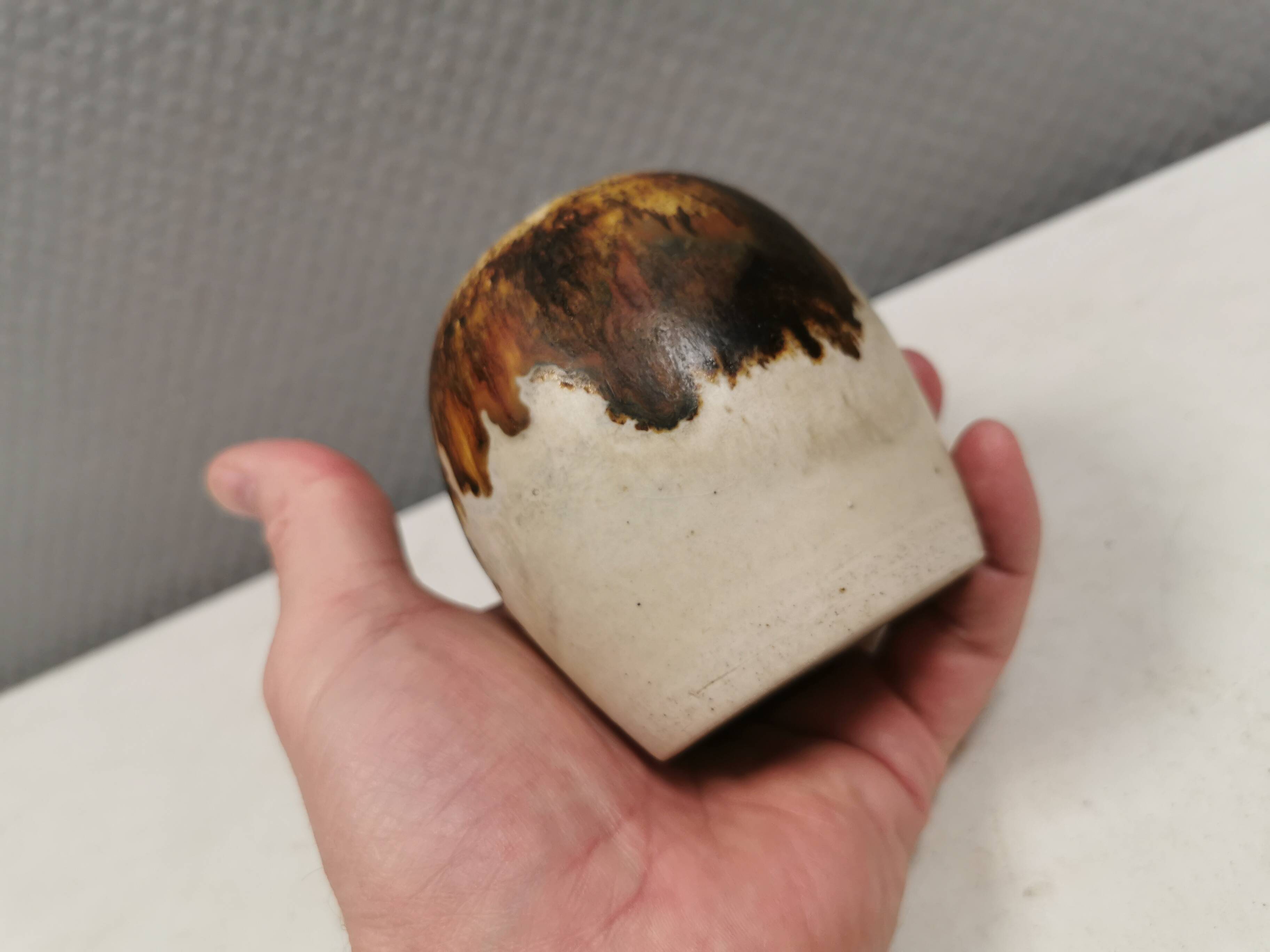 A small, beautiful ceramic vase by Axel Larsen Denmark 1980s