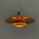 PH 4/3 pendant lamp white with orange accents by Poul Henningsen for Louis